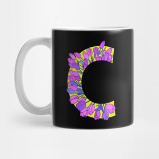 Monogram C neon Mug